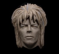 Image 10 of Labyrinth 'Jareth The Goblin King' Painted Ceramic Face Sculpture