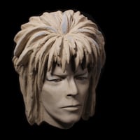 Image 13 of Labyrinth 'Jareth The Goblin King' Painted Ceramic Face Sculpture