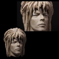 Image 14 of Labyrinth 'Jareth The Goblin King' Painted Ceramic Face Sculpture