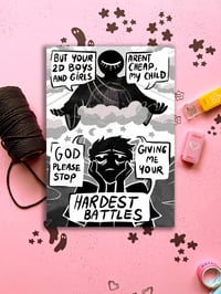 Hardest Battles Print