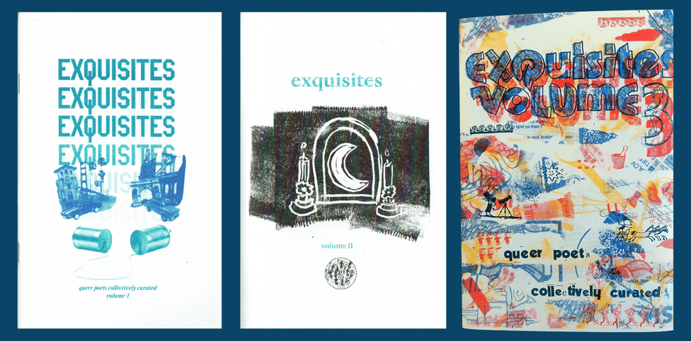 Image of exquisites throuple - anthos vol 1, 2 & 3