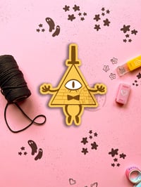 Bill Cypher Vinyl Sticker | Gravity Falls