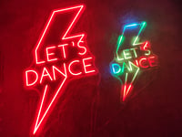 Image 6 of Colour Changing 'Let's Dance' Neon LED Light