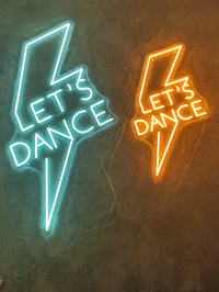 Image 12 of Colour Changing 'Let's Dance' Neon LED Light