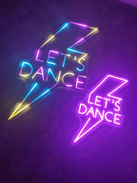 Image 15 of Colour Changing 'Let's Dance' Neon LED Light