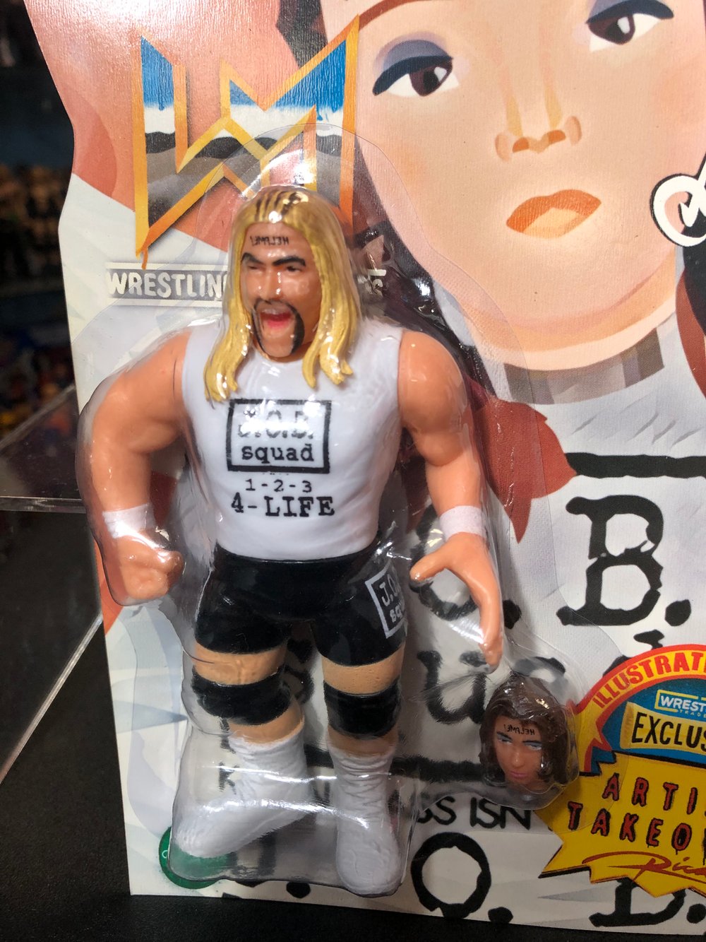 Chella Toys Wrestling Megastars Al Snow Figure Exclusive Card Variant