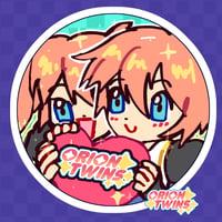 Image 1 of Twin Love Emote Button