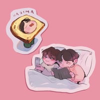 Image 1 of sope & hajima stickers