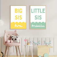 Image 2 of Sis Personalised Print