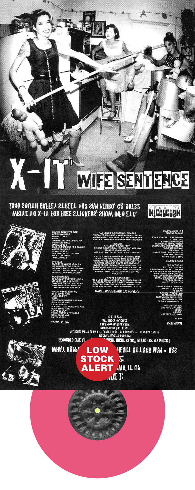 X-IT - Wife Sentence → 7" ep