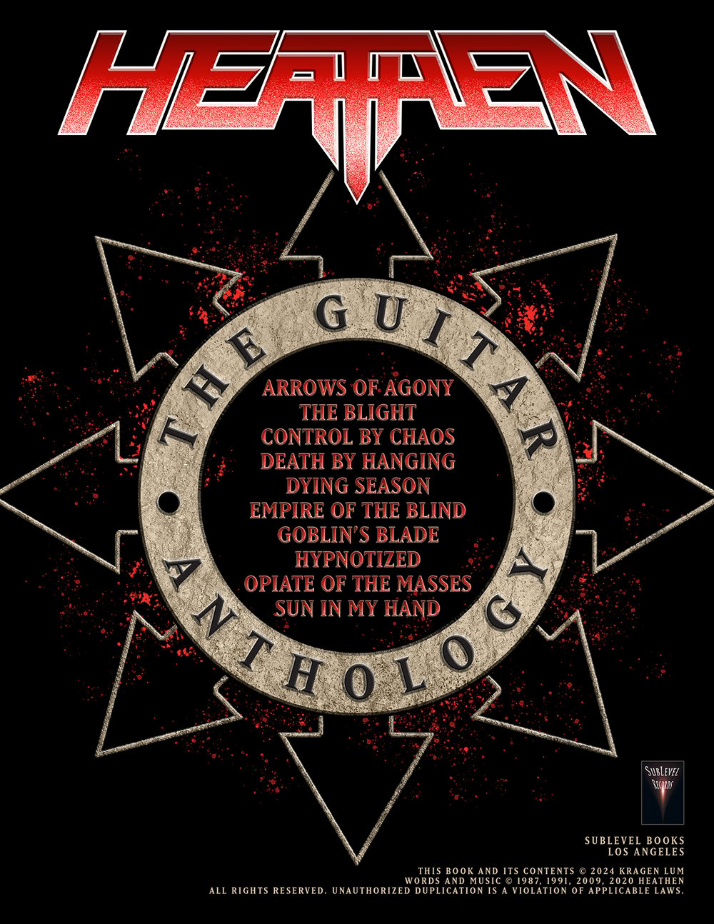 Heathen - The Guitar Anthology (Print Edition)