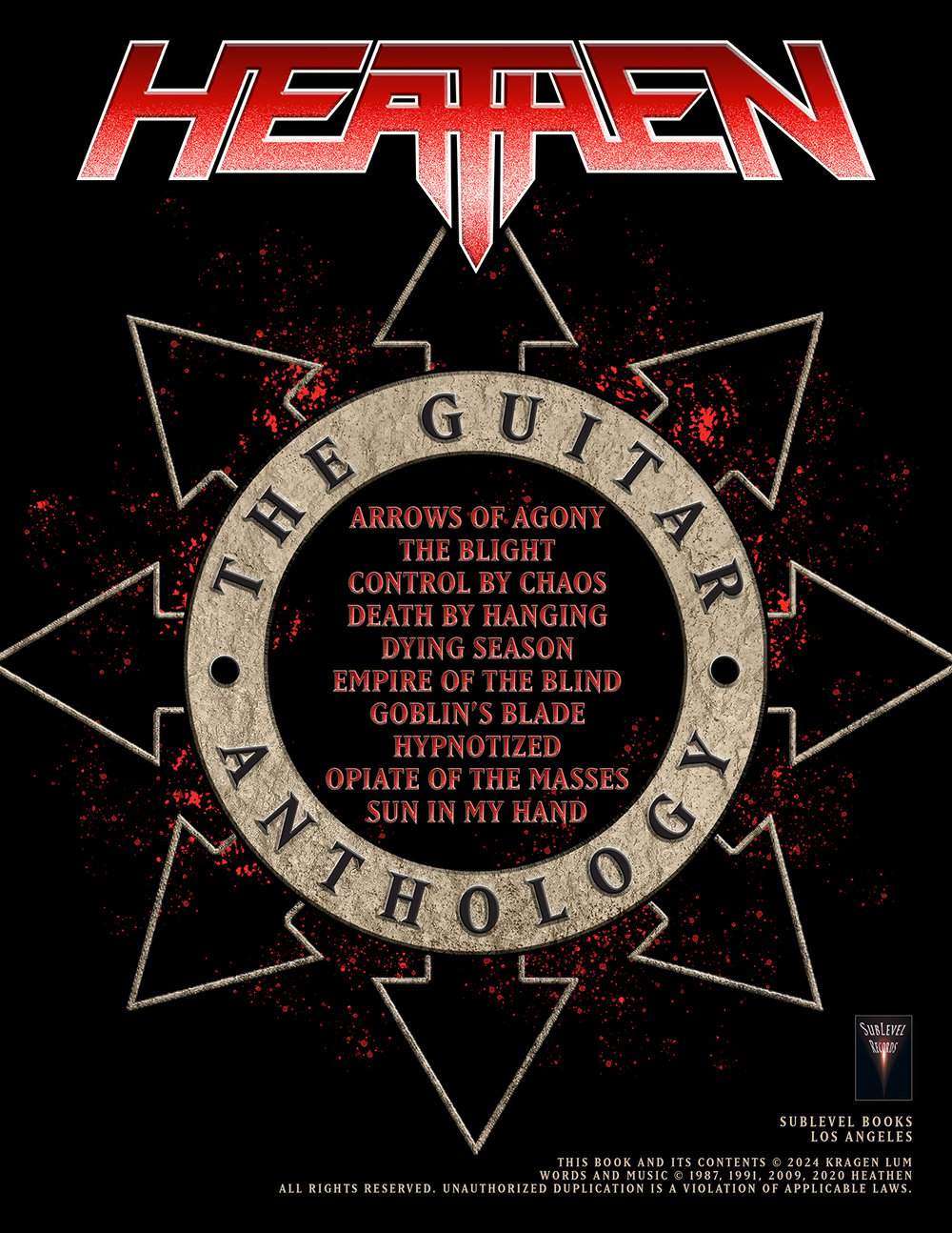 Heathen - The Guitar Anthology (Deluxe Print Edition + Digital Copy + GP Files)