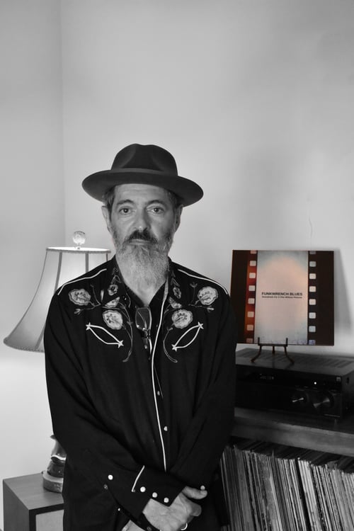 Image of FUNKWRENCH BLUES - SOUNDTRACK FOR A FILM WITHOUT PICTURES - BLUE VINYL - (2 x 12" 180g LPs)