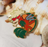 Image 3 of OVERSTOCK: FEAR THE ORANGE Bakumer Hard Enamel Pin