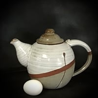 Image 2 of Two Tone Bruen Pottery Teapot