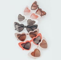 Image 1 of KIDS Heart Cat eye Sunglasses