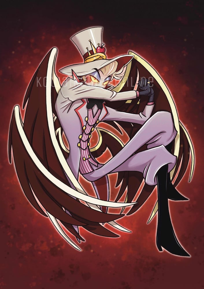 Image of Lucifer Print ( Hazbin Hotel )