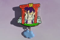 Image 1 of Noragami Yato Shrine Cloud Charm Enamel Pin