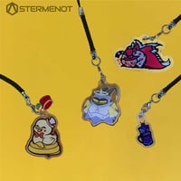 Image 1 of [HAZBIN HOTEL] - Adam, Valentino, Vox, Lucifer- Phone charms