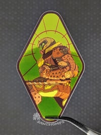 Image 3 of DOOMED mirror stickers