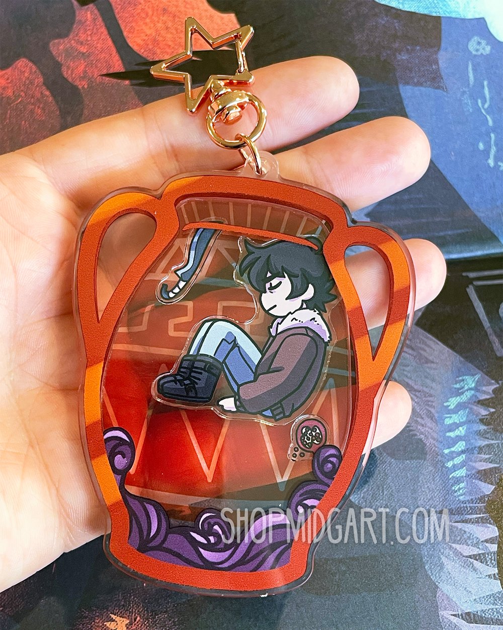 PREORDER: Nico Shaker Keychain