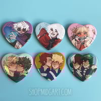Image 1 of BNHA Buttons