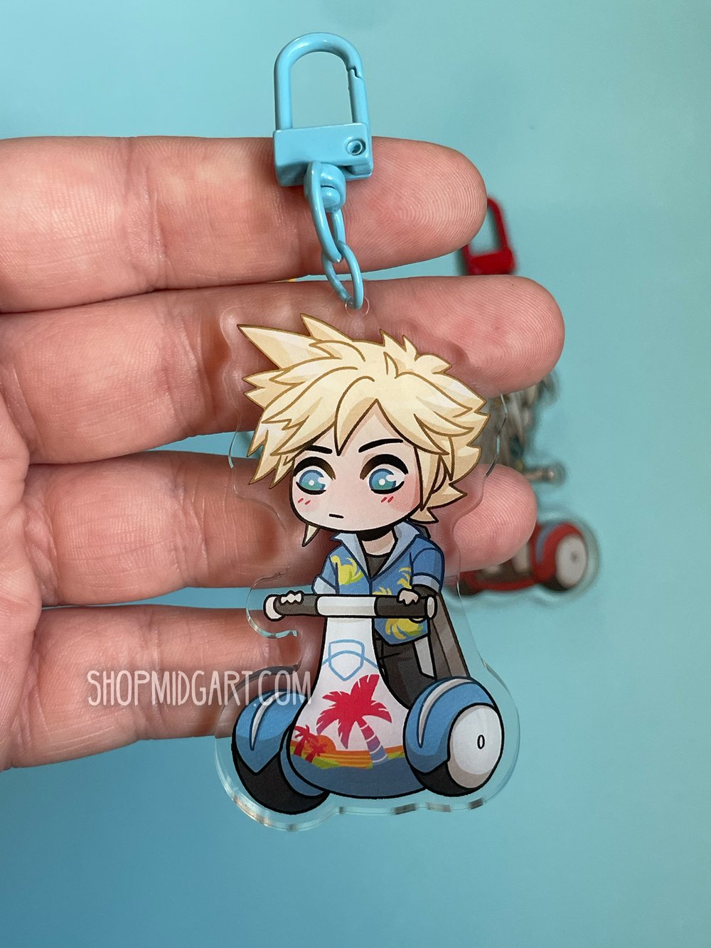 Wheelie Keychains