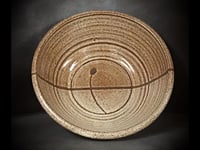 Image 4 of Big Toasty Brown Pasta Bowl from Bruen Pottery