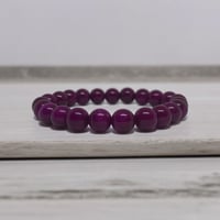 Purple Bead Bracelet