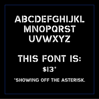 Image 2 of DIRT CHEAP Font