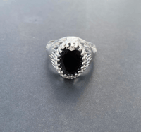 Image 1 of Royalty Ring (Ebony)