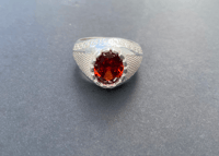 Image 2 of Royalty Ring (Fire Style Ruby)