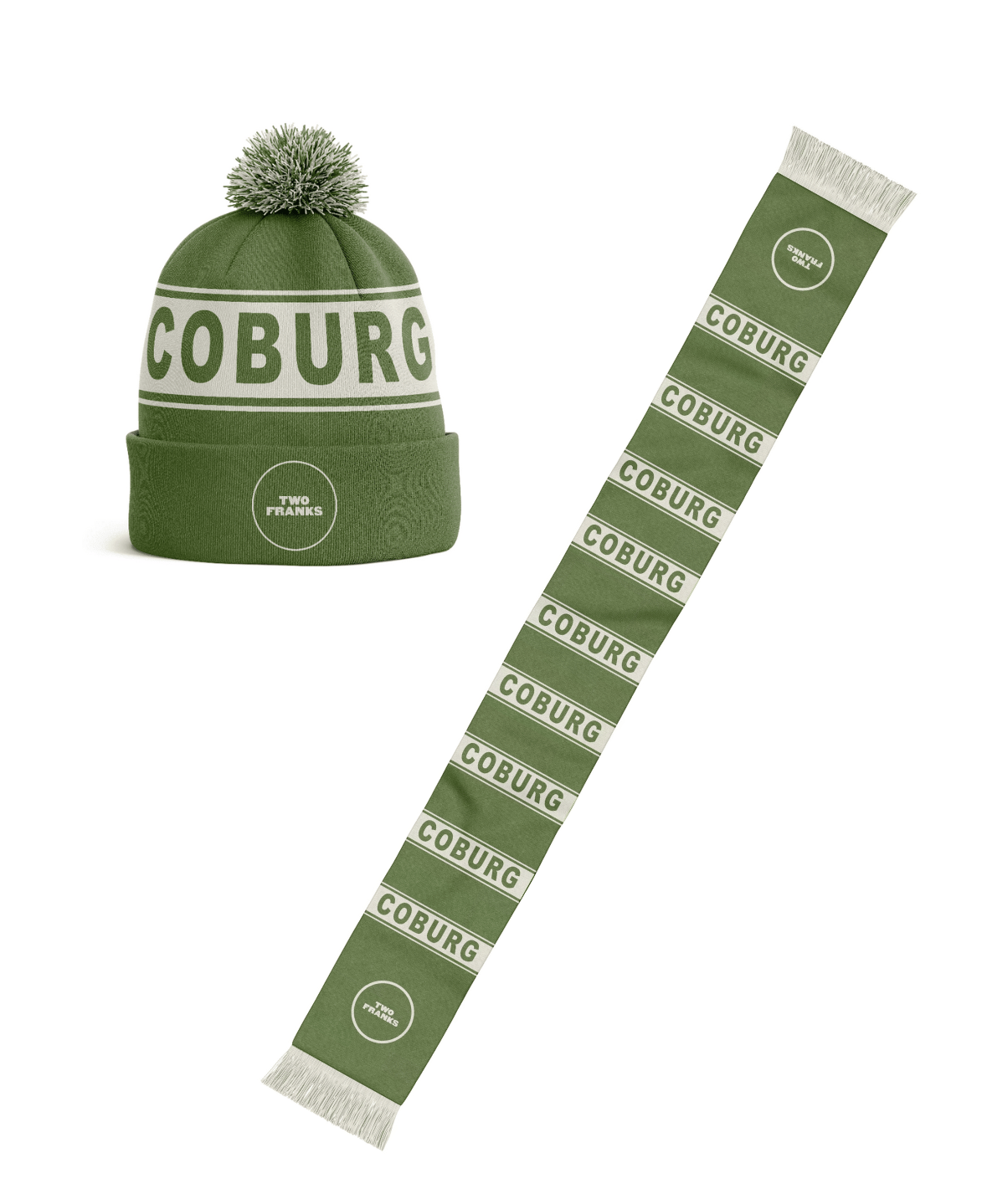 PREORDER – Two Franks Coburg Bundle (Beanie + Scarf)