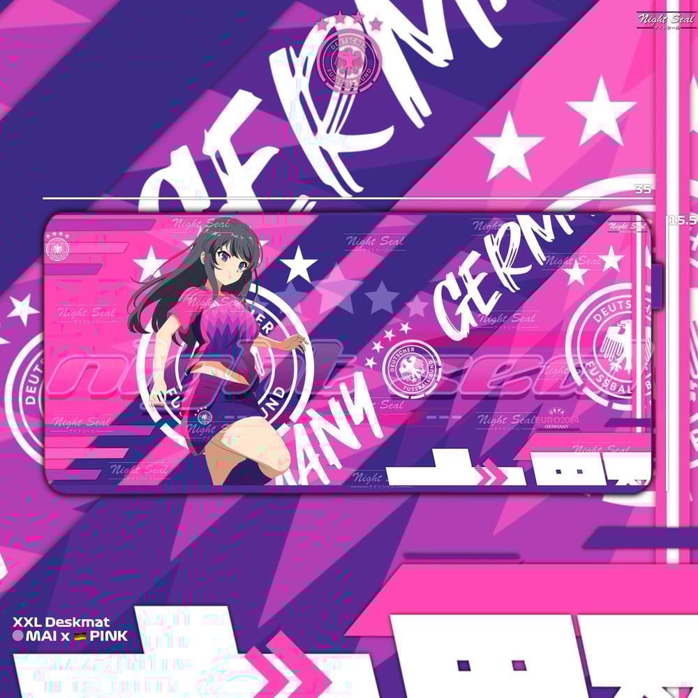 Image of Germany PINK /  XXL Desk mats