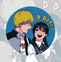 (PREORDER) Date Button Pin