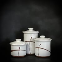 Image 1 of Petite Snow White Canister Set