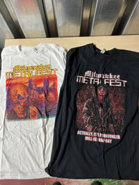 Image 1 of Milwaukee Metalfest 2 for 1 T-shirt deal 