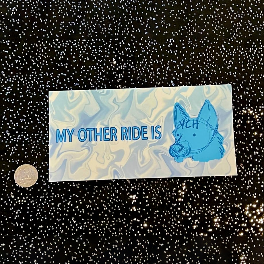 Image of XL Bumper Sticker: YCH