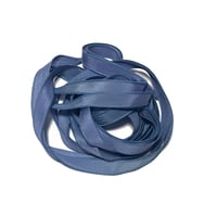 Image 3 of 1PC. SHOOTING STAR 42" hand dyed wrist wrap bracelet silk ribbon by COLOR KISSED SILK