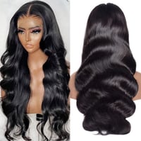 Body Wave 13x4 HD Lace Frontal Wig Human Hair Pre Plucked