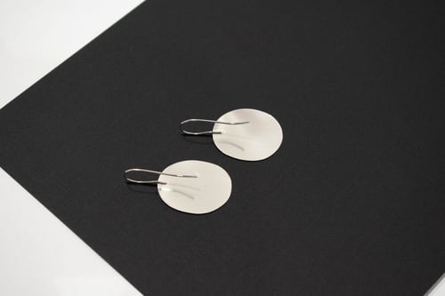 Image of Classic Moon Earrings