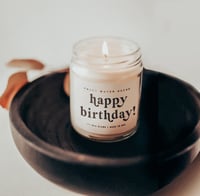 Image 2 of Happy Birthday 9 oz Soy Candle 