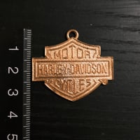Image 2 of VINTAGE HARLEY DAVIDSON KEY CHAIN CHARM