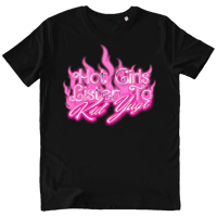 T-SHIRT HOT GIRLS BLACK