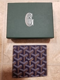 Image 2 of Goyard Wallet Navy