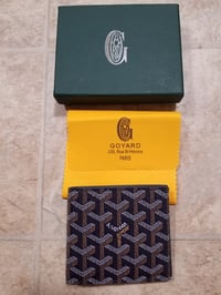 Image 3 of Goyard Wallet Navy