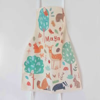 Image of Personalised Kids Woodland Apron