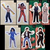 Image 1 of (8) Face Your Destiny Character Stickers • Kiss Cut • 3 Sizes