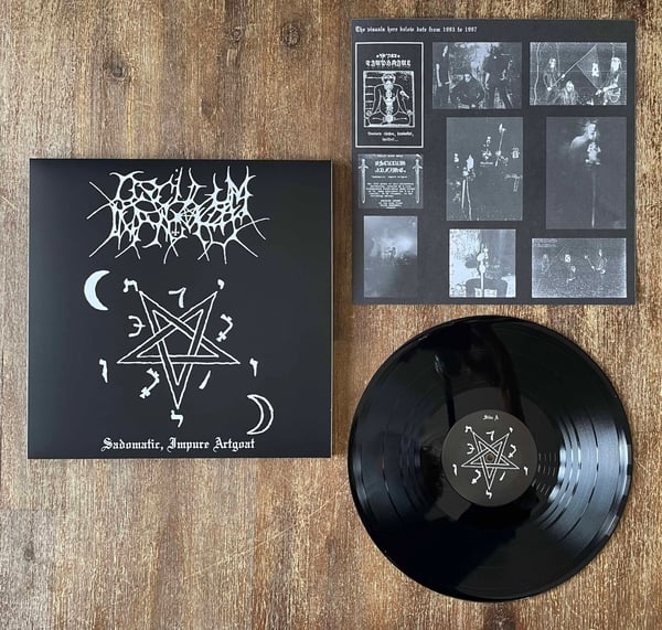 Image of OSCULUM INFAME - Sadomatic, Impure Artgoat demo + TZAPHKIAL Anahata ... demo LP