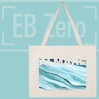Image 2 of Shopping Bag Canvas - AL MARE, guarisco da ogni male (EBZ029)